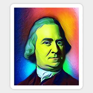 Samuel Adams Colourful Portrait | Samuel Adams Artwork 7 Magnet